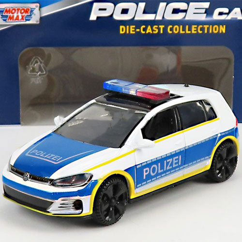 VW Golf A7 GTI Polizei Police Series 1:43 Model Car
