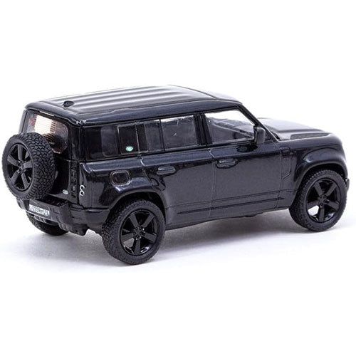 Land Rover Defender 110 1:64 Model Car (Black Metallic)