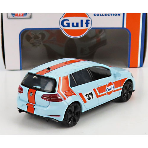 VW Gulf Series Golf A7 GTI 1:43 Scale Diorama