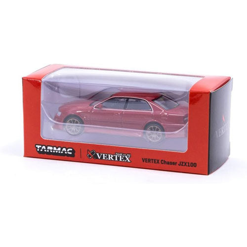 Vertex Chaser JZX100 1:64 Model Car (Red Metallic)