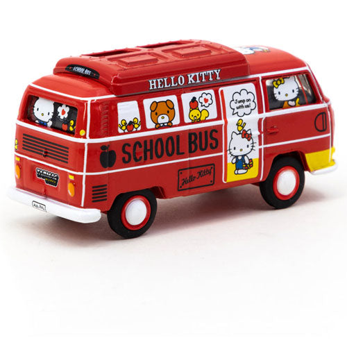 Hello Kitty VW Type II Bus 1:64 Model Figure