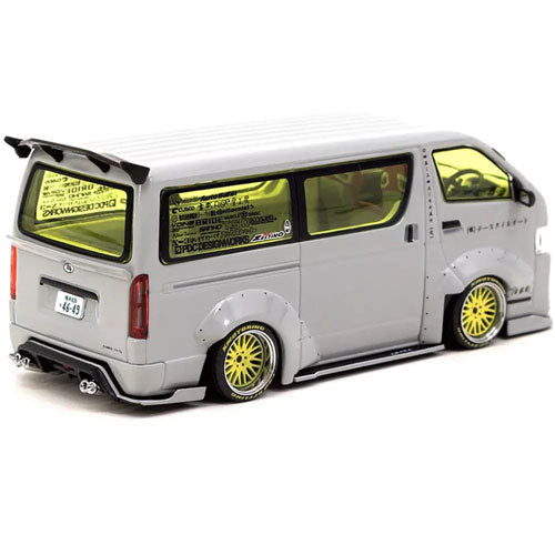 Toyota Hiace Widebody 1:43 Scale Diorama (Grey)