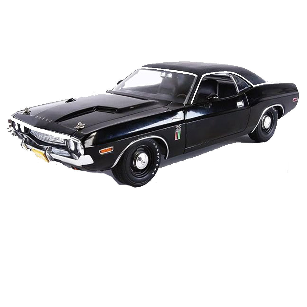 1970 Dodge Challenger Black Ghost 1:18 Model Car