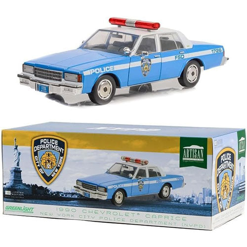 1990 NYPD Chevrolet Caprice from Artisan 1:18 Model Car