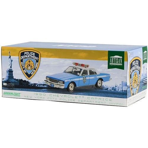1990 NYPD Chevrolet Caprice from Artisan 1:18 Model Car