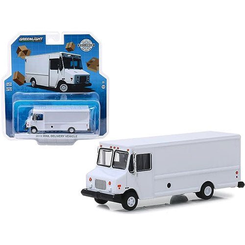 2019 Mail Delivery Van 1:64 Scale 6pcs (White)