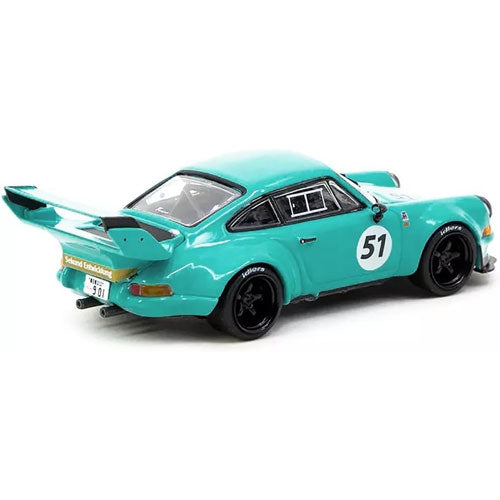 RWB Backdate #51 1:64 Model Car (Blue)