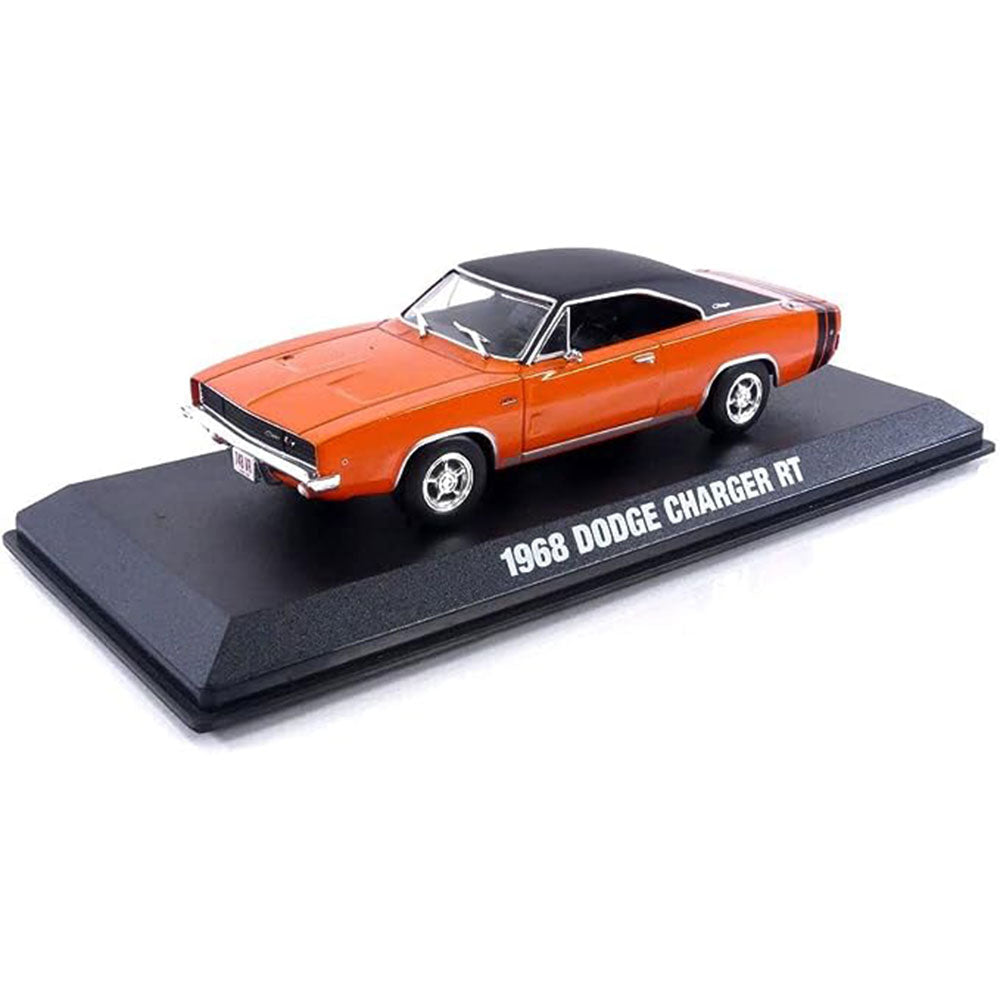 1968 Dodge Bengal Charger R/T m/ Stripes 1:43 Skala (orange)
