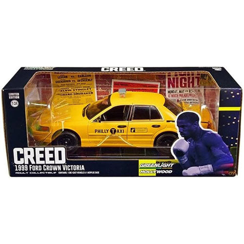 1999 Ford Crown Victoria Philly Taxi from Creed 1:24 Scale