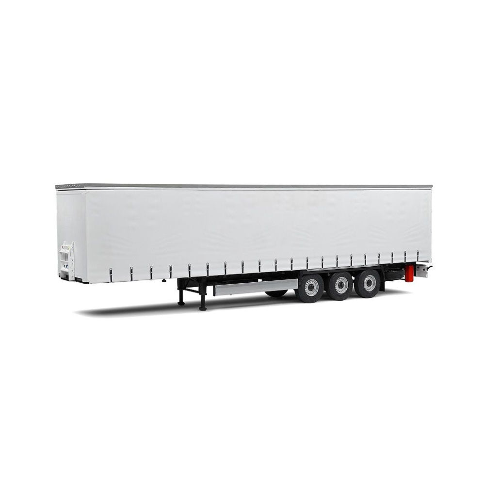 Solido Curtainside Trailer 1/24 Scale Model (White)