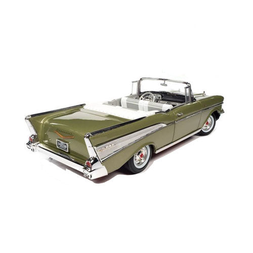 1957 Chevy Belair Convertible 1/18 Scale Model (Green)