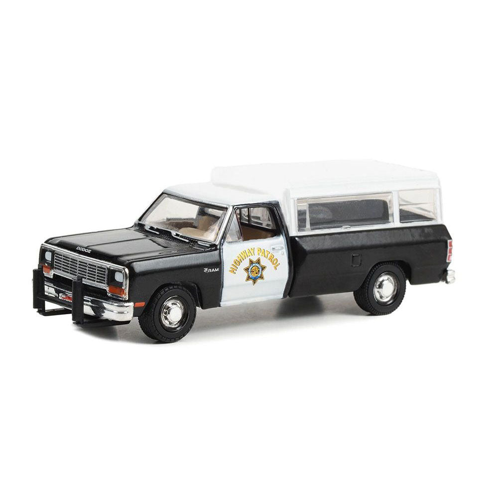 1985 Dodge Ram D-100 Truck Highway Patrol 1/64 Scale Model