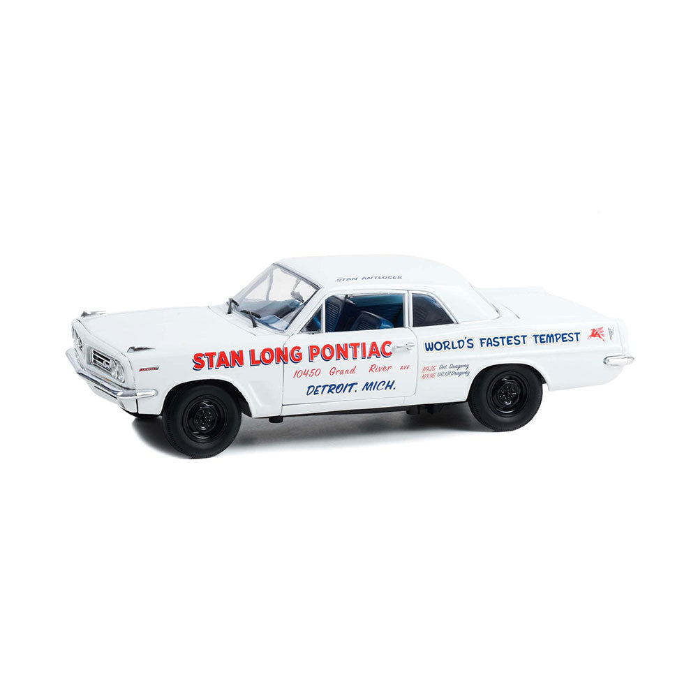 Stan Long Pontiac Tempest schaalmodel 1/18 uit 1963