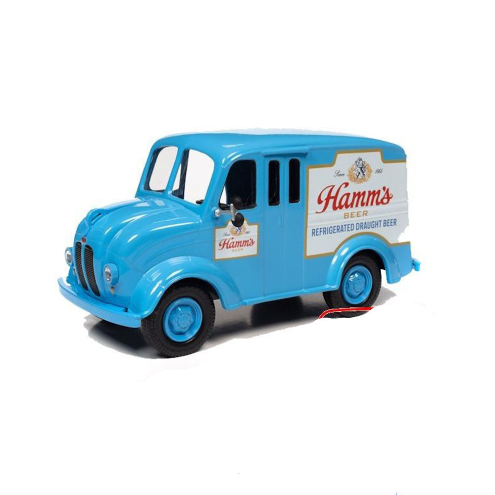 Modello in scala 1/24 del camion per consegne Divco del 1950, Hamms Beer