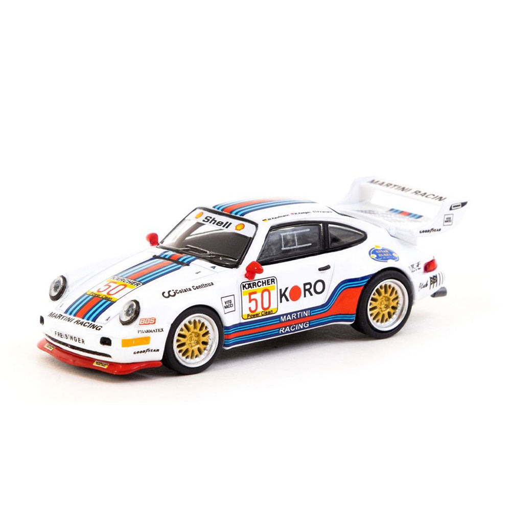Porsche 911 Turbo 5 LM GT 24H Le Mans 1995 #50 1/64 Scale