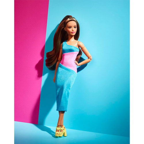 Barbie #15 Looks Brunette Ponytail (Turquoise)