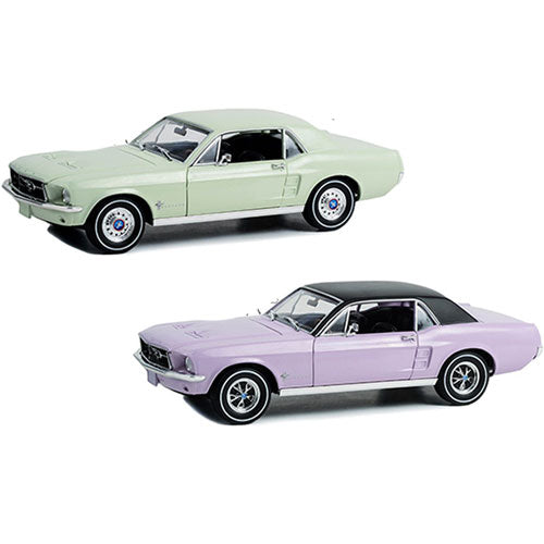 1967 ford mustang coupe 1/18 skalamodell