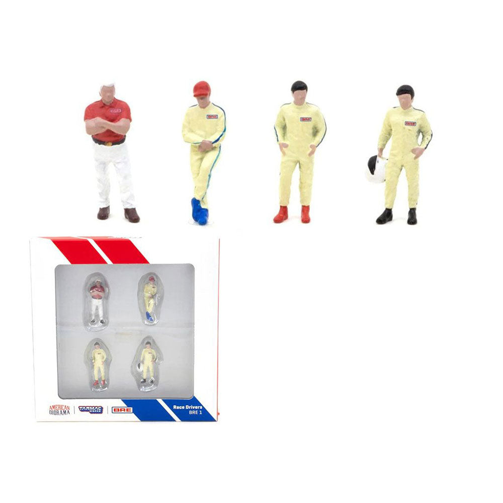 Brock Racing Enterprises Race Drivers 1/64 Scale Figure Set