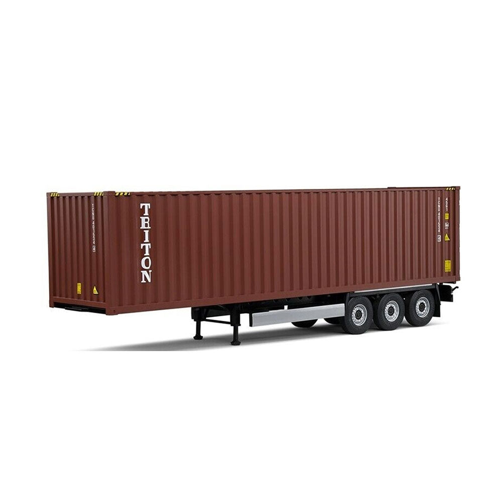 Remorque Porte Container 2021 1/24 Scale Model (Red)