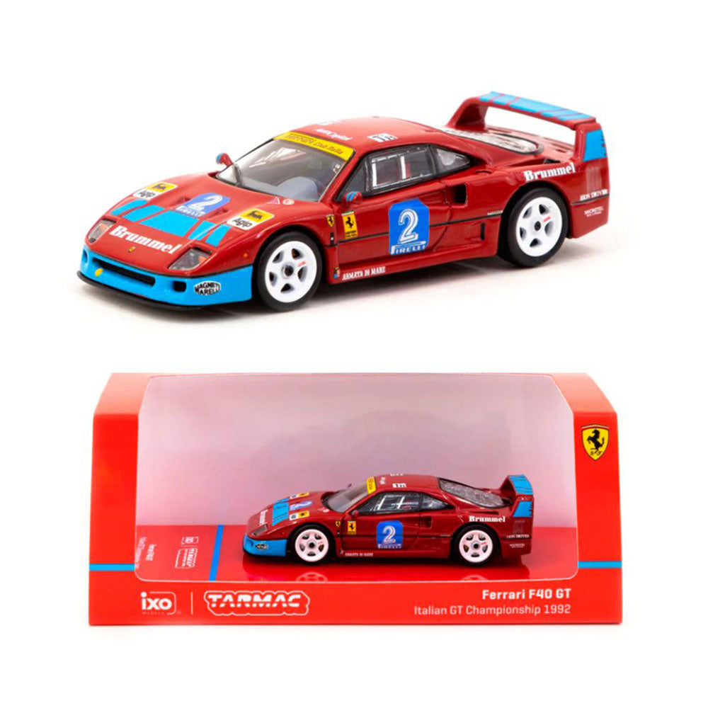 Ferrari F40 GT Italian GT Championship 1992 1/64 Scale Model