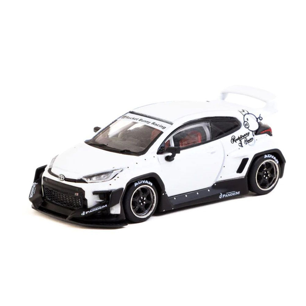 Pandem Yaris Brand New Tooling 1/64 Scale Model (White)