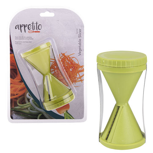 Appetito Spiral Vegetable Slicer (Green)