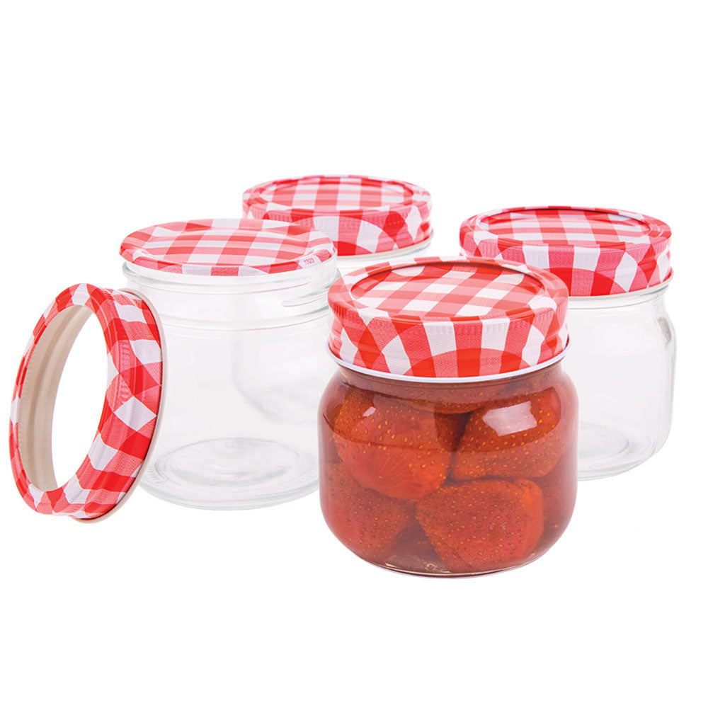 Appetito Mason Preserving Jars (Set of 6)