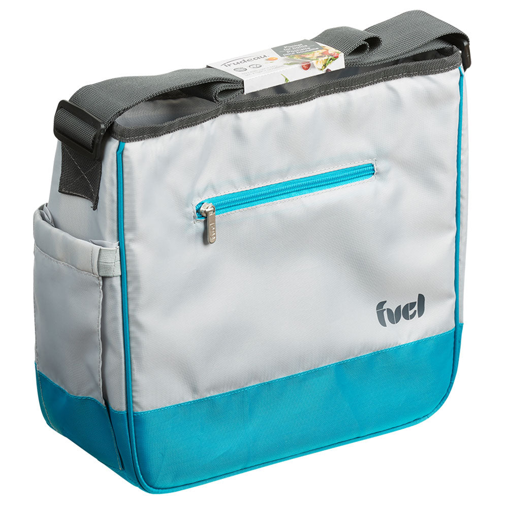 Trudeau Fuel Tote Bag with Compartment (Tropical Blue)