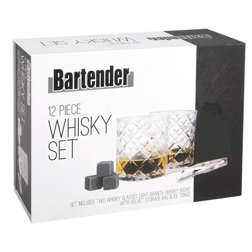 Bartender 12-Piece Whisky Set