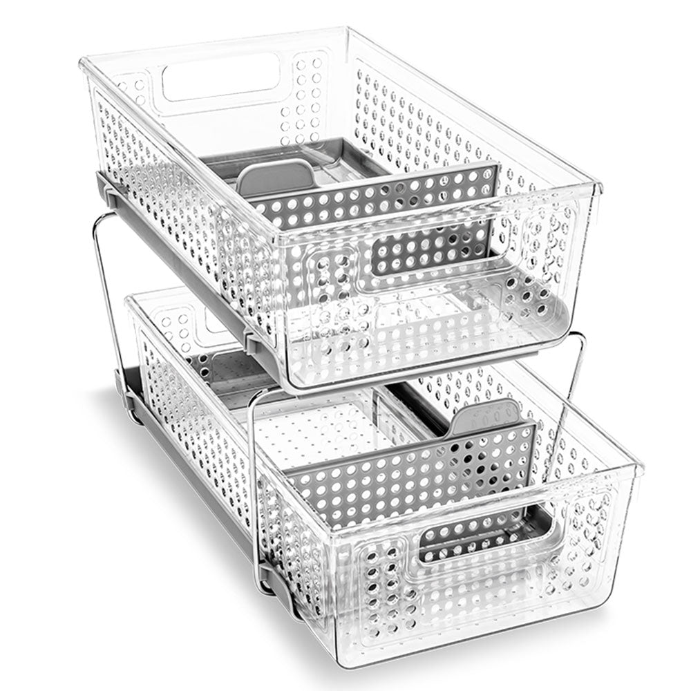 Madesmart Two Level Storage with Dividers