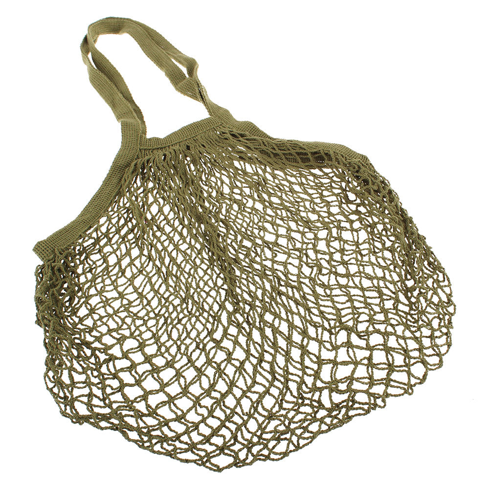 Sachi Baumwoll-Stringtasche mit langem Griff
