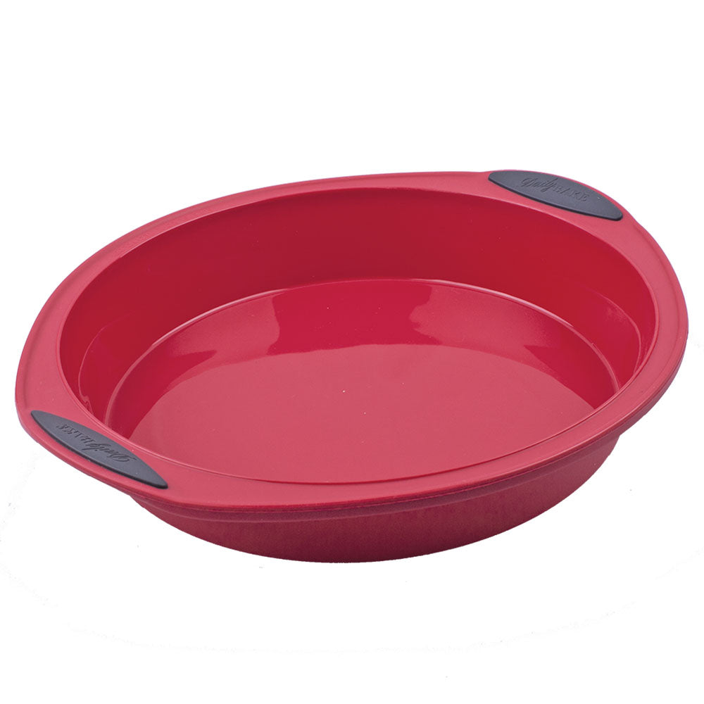Daily Silicone Round Cake Pan 24cm (Red)