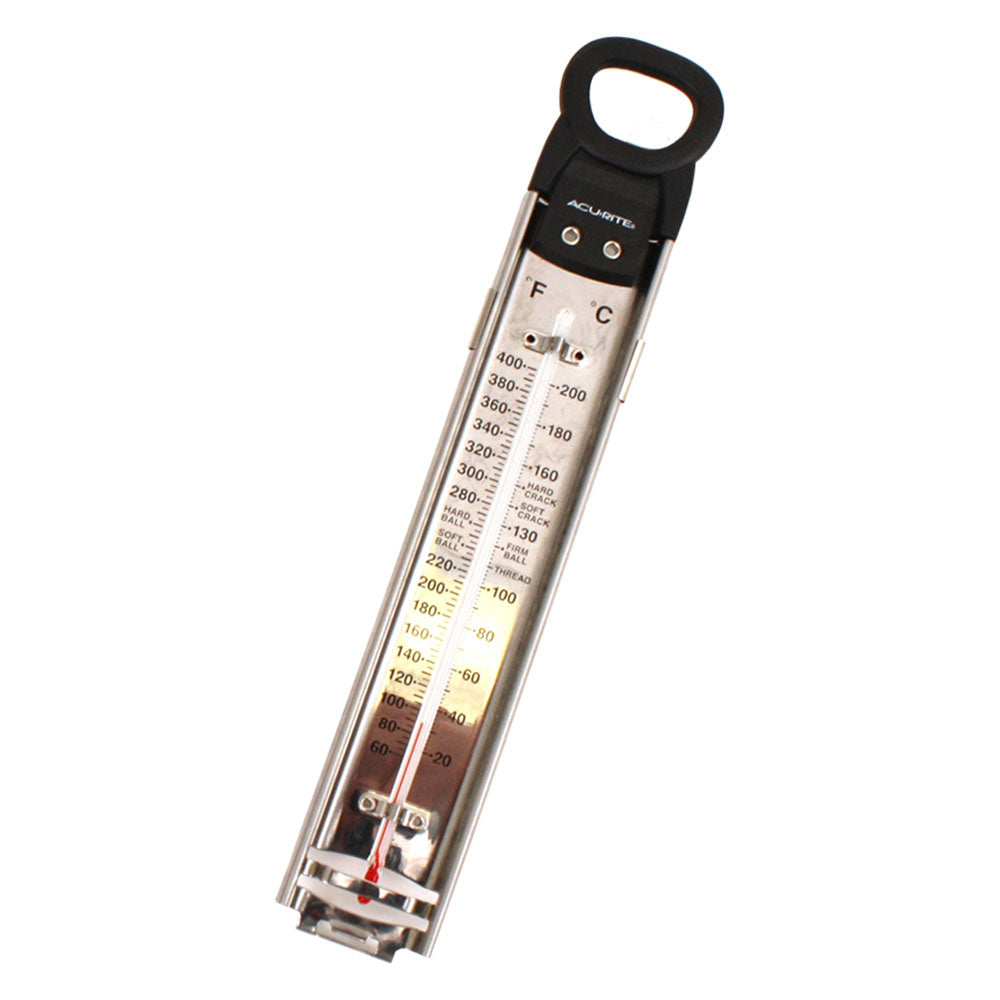 Thermomètre à friture/confiserie Acurite en acier inoxydable