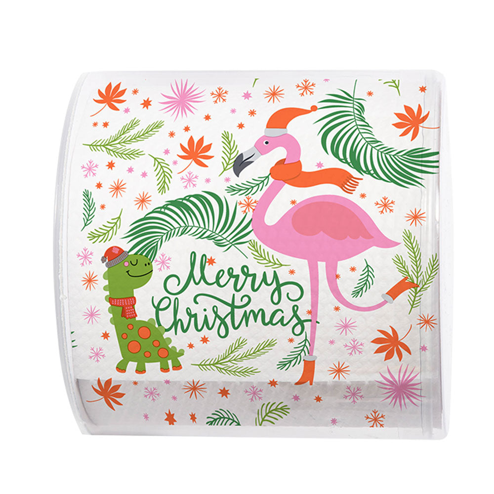 Papel+diseño papel higiénico navideño.