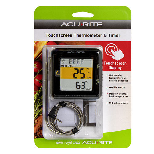 Thermomètre et minuterie à écran tactile Acurite