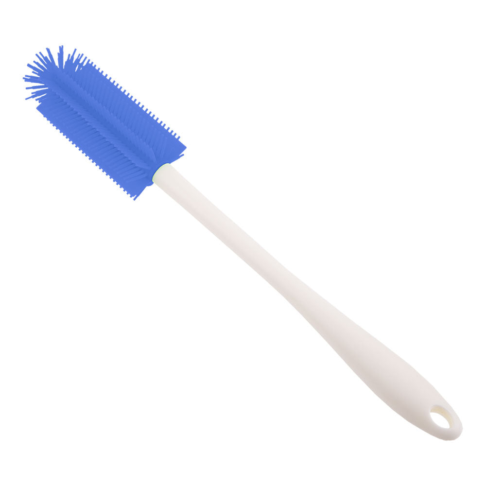 Cepillo para biberones de silicona Appetito 35,5x4,5cm (azul)