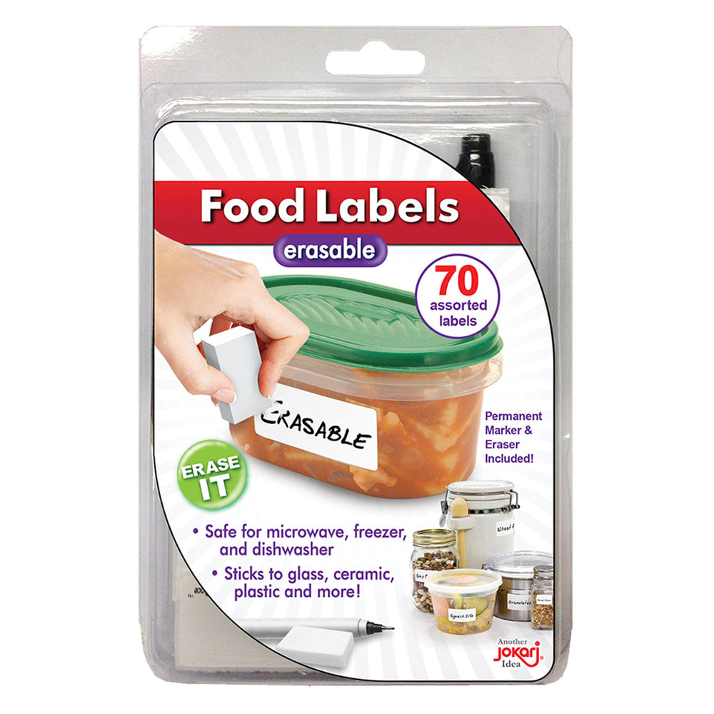 Jokari Food Labels Erasable (Pen & Eraser)