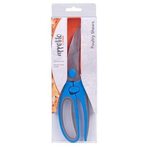 Appetito Poultry Shears (Blue/Grey)