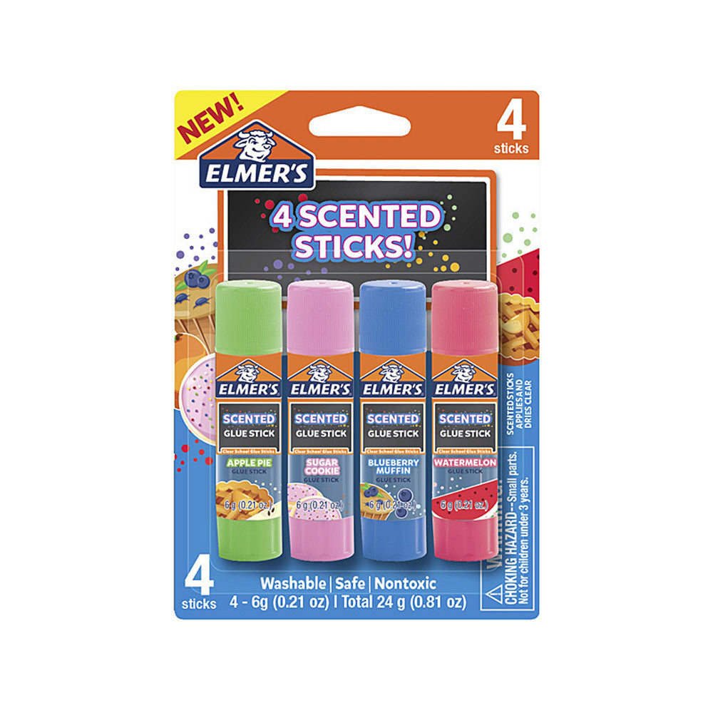 Elmers Scented Glue Stick (Box of 6)
