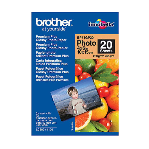 Brother Glossy Paper 260gsm 20pk