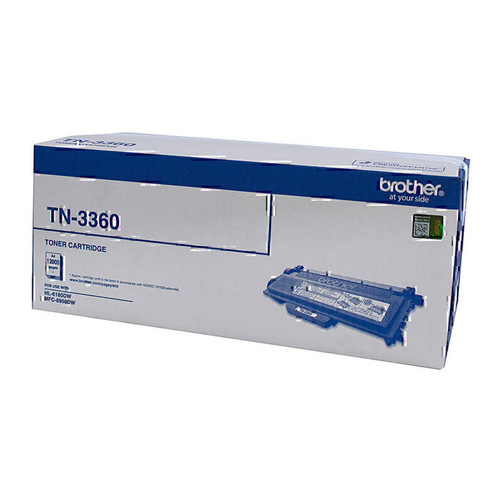 Brother TN3360 Toner Cartridge 12000 Pages (Black)