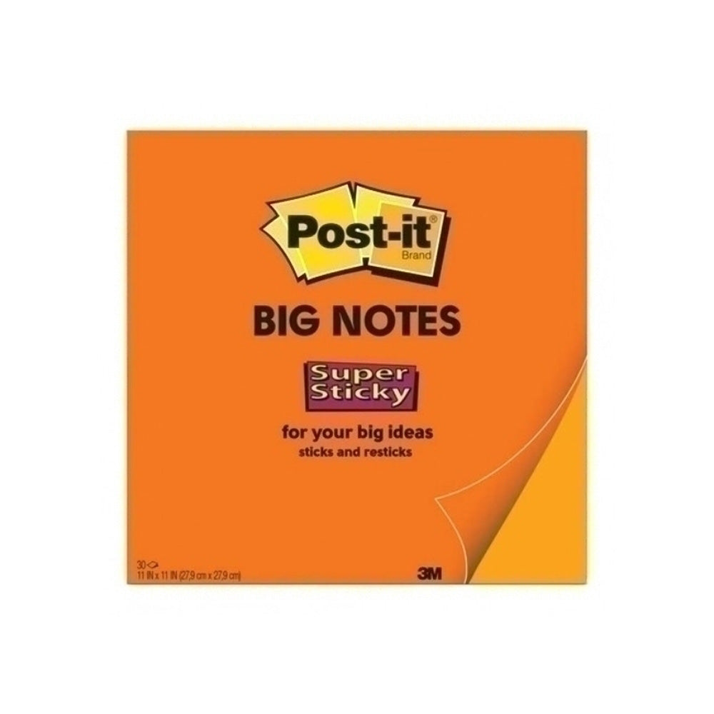 Post-It Super Sticky Big Orange Notes (28x28cm) - LatestBuy