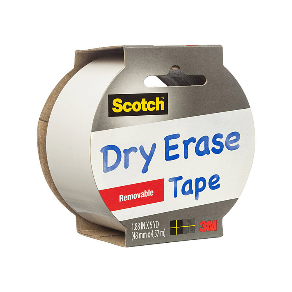 Scotch Dry-Erase Tape 6pcs (White)