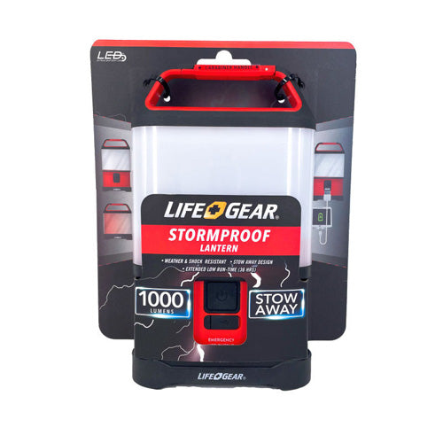 LifeGear Stormproof 1000-Lumen LED Lantern