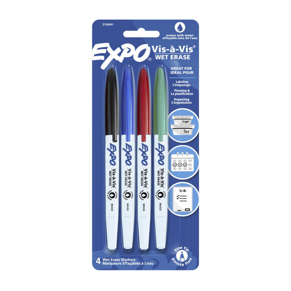 Expo Whiteboard Marker Wet Erase (Box of 6)