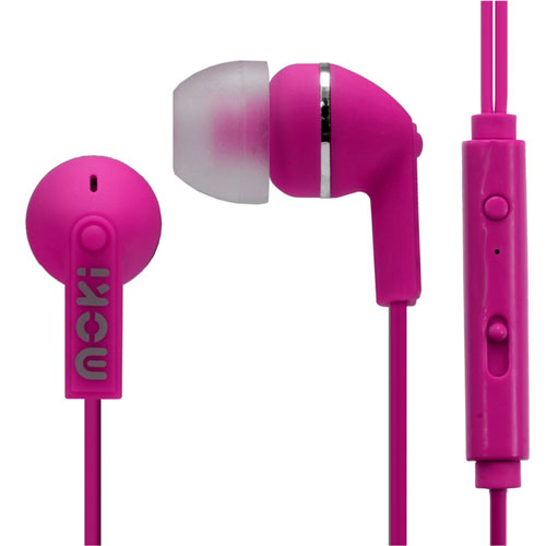 Moki Noise Isolation Earbuds with Microphone