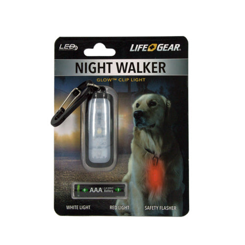 Luz de clip LED Lifegear Night Walker