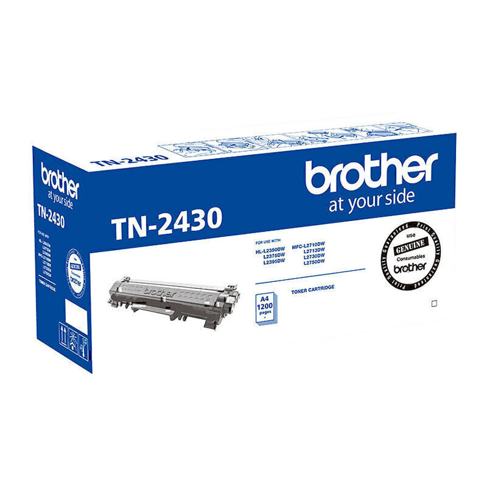 Brother TN2430 Toner Cartridge 1200 Pages (Black)