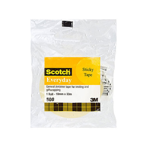 Scotch Sticky Tape 18mm (Box of 8)