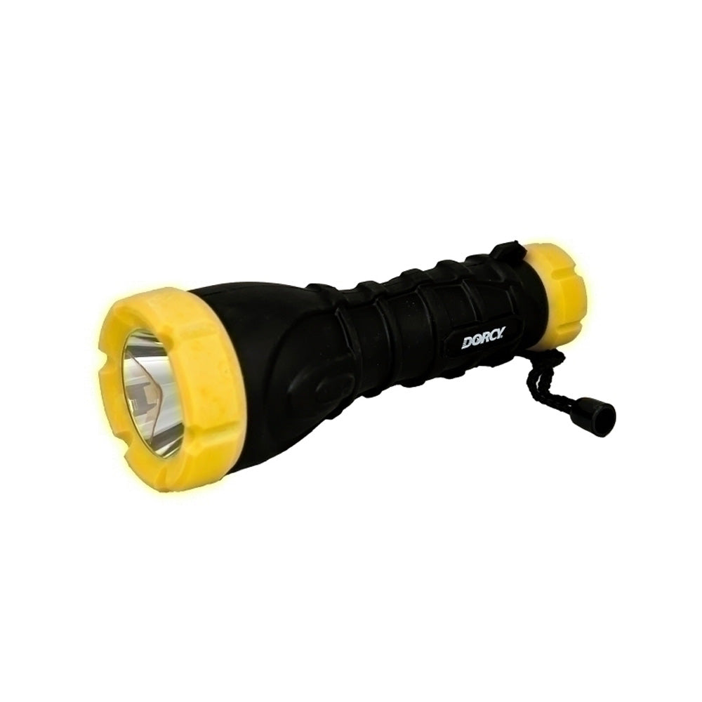 180-Lumen-LED-Gummi-Taschenlampe der Dorcy Pro-Serie